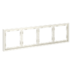 Рамка пластиковая VOLTUM S70 на 4 пост, (хлопок)