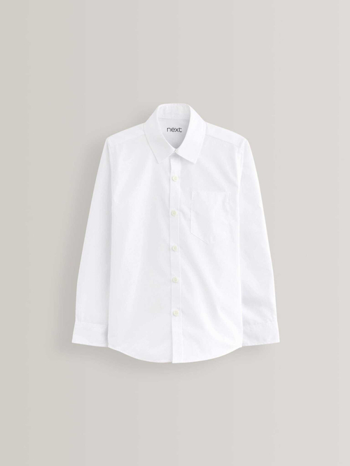 Рубашка школьная для мальчика Next M13-606, 5 шт., Белый