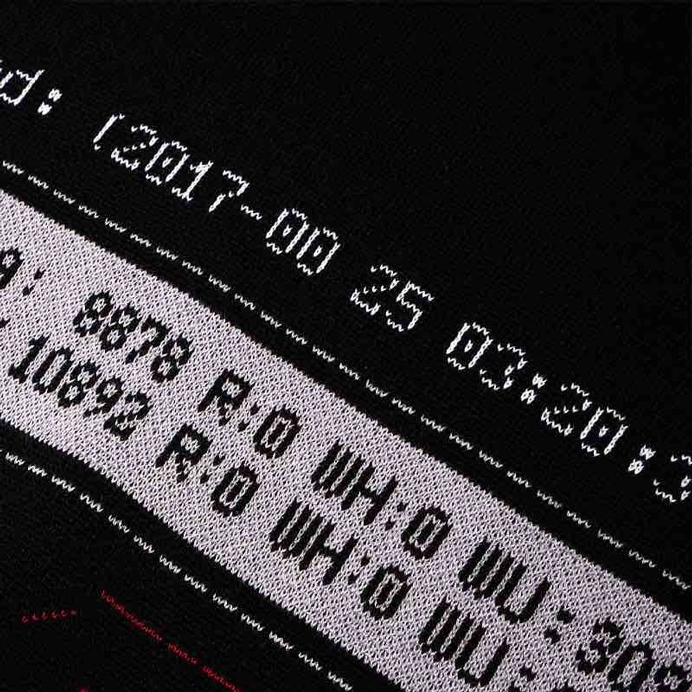 Свитер Heartz Database 2.0 Knitted черный