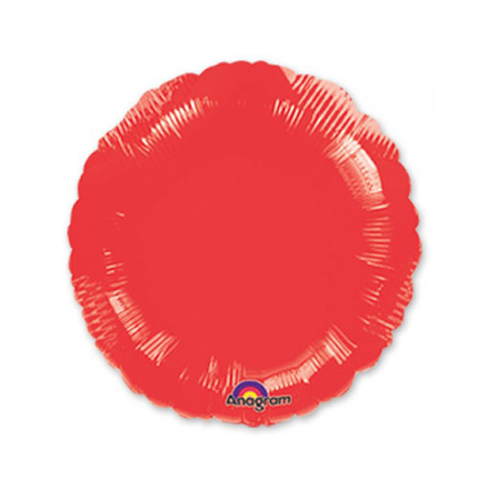 Шарик круг красный