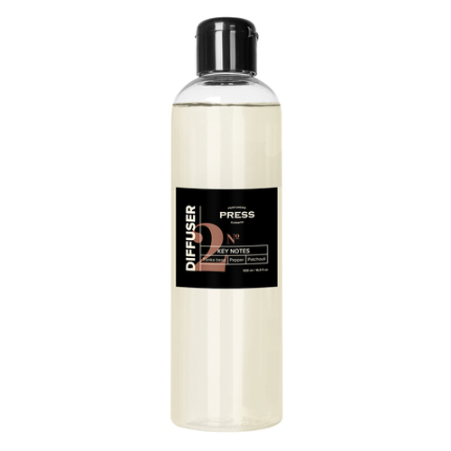 Жидкость для диффузора Press Gurwitz Perfumerie №2 с нотами бобов Тонка, черного перца и пачули, в рефиле 500 мл
