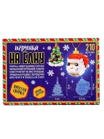 Конструктор новогодний «Игрушка на ёлку. Дед Мороз и ёлочка»
