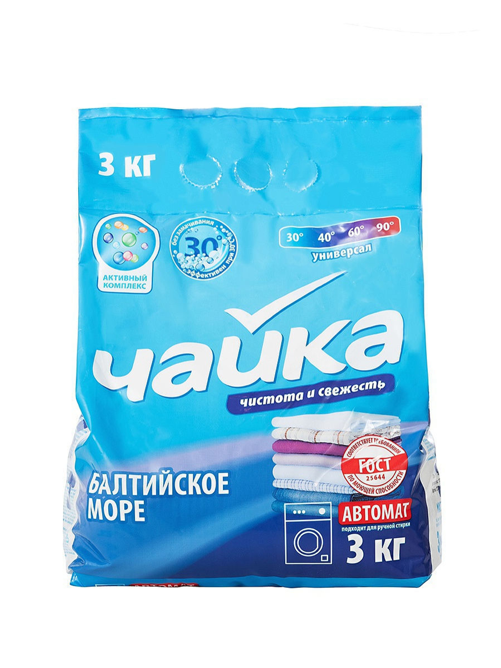 ПОРОШОК АВТОМАТ ЧАЙКА 3КГ БАЛТИЙСКОЕ МОРЕ 2140