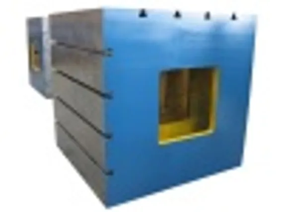 Чугунная кубическая плита с Т-образными пазами