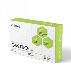 GASTRO 3 Plus® №60, Гастро 3 Плюс пептиды органов пищеварения, печени и поджелудочной железы