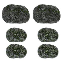 GAEM Камни декоративные, набор 6 шт, L25 W17 H9,5 см