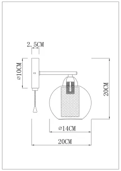 Бра Arte Lamp MANCHESTER