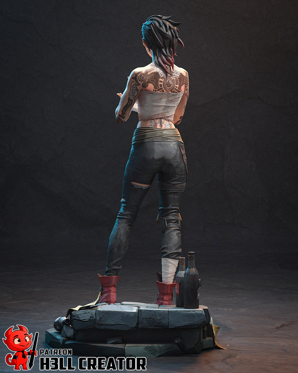 Вай Аркейн Vi Arcane League of Legends