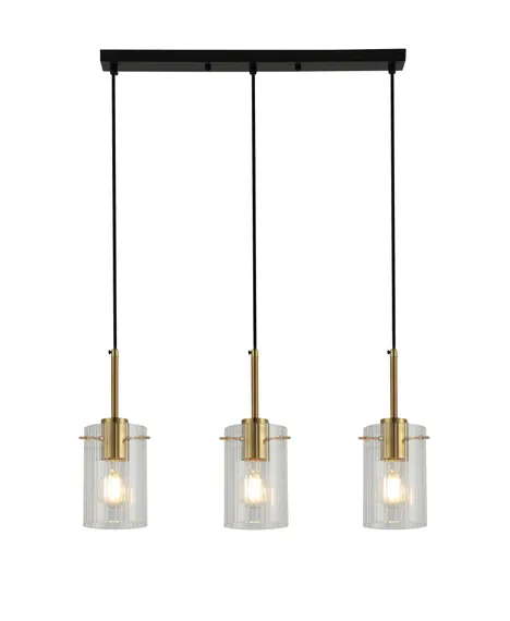 74643/3L COPPER+BLACK (5) Люстра (RL)