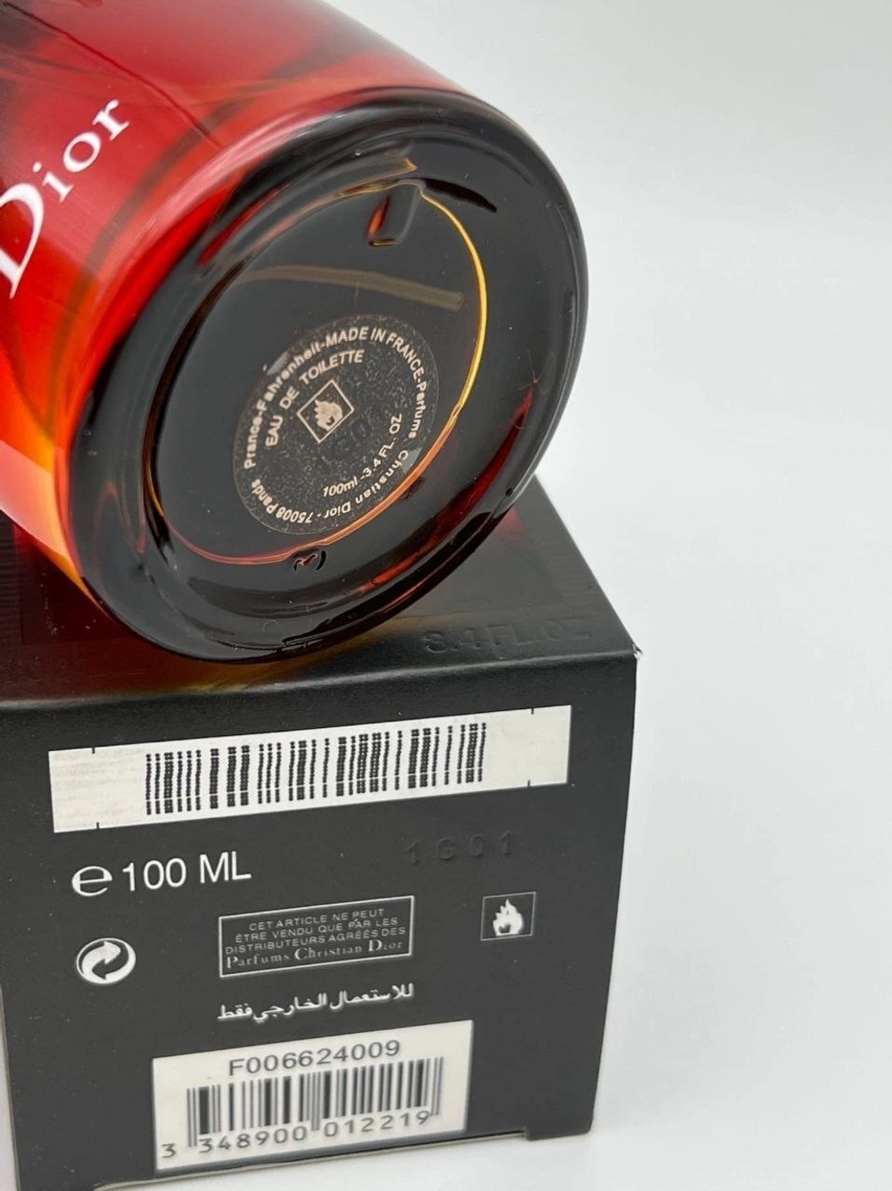 Dior Fahrenheit, 100 ml (для мужчин)