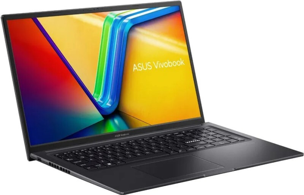 Ноутбук  ASUS VivoBook 17X M3704YA-AU052 17.3 ", Ryzen 7, 16 Гб RAM, 512 Гб SSD, Radeon Graphics, Черный