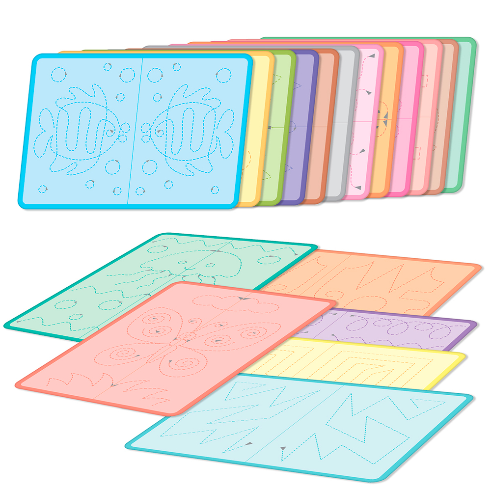 Игра развивающая Пиши-стирай Двумя руками