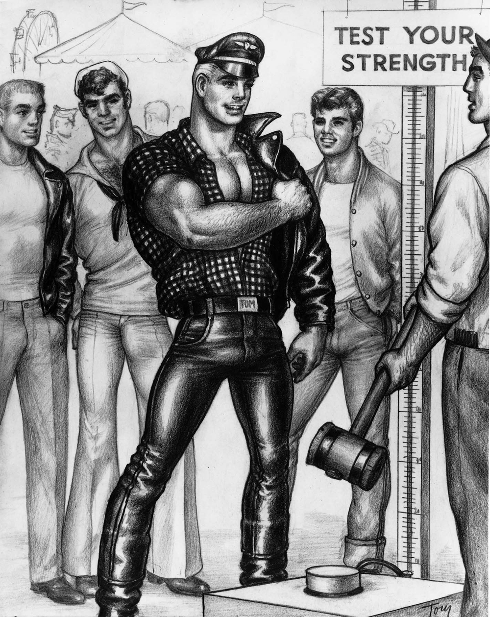 Tom of Finland - эротическое искусство художника Тоуко Лааксонена. 18+