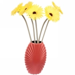 Цветок искусственный «Natur» 55см Гербера цвет желтый