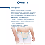Бандаж для удержания грыжи Orlett HB-484