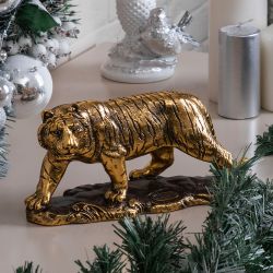 Крадущийся тигр (скульптура) Бронза