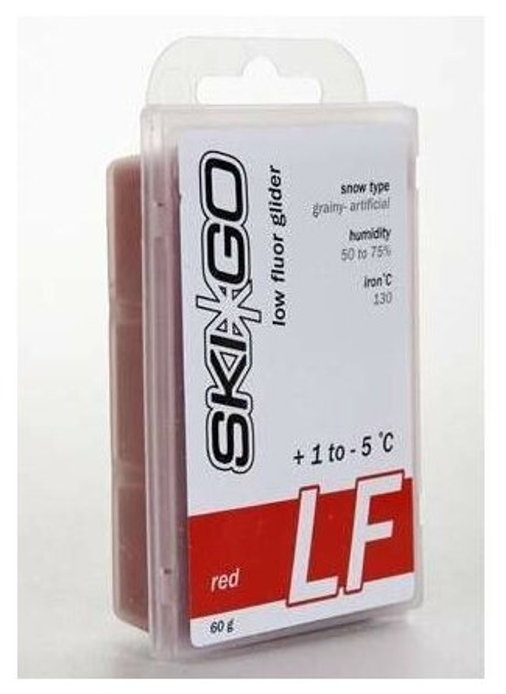 SkiGo  LF Red +1 до -5°C (для старого и искусств. снега)