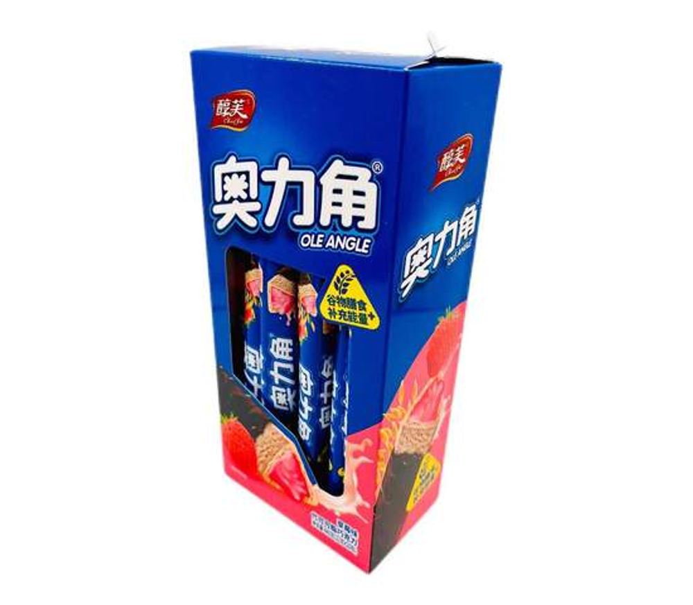 Фитнес батончик Ole Angle клубника 22гр