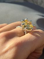 Кольцо Yellow La Princesse