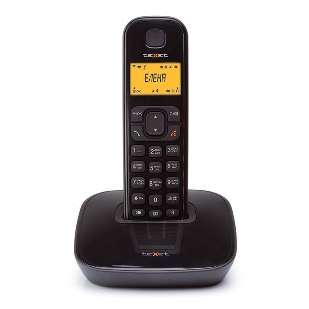Радиотелефон TeXet TX-D6705A Dect чёрный