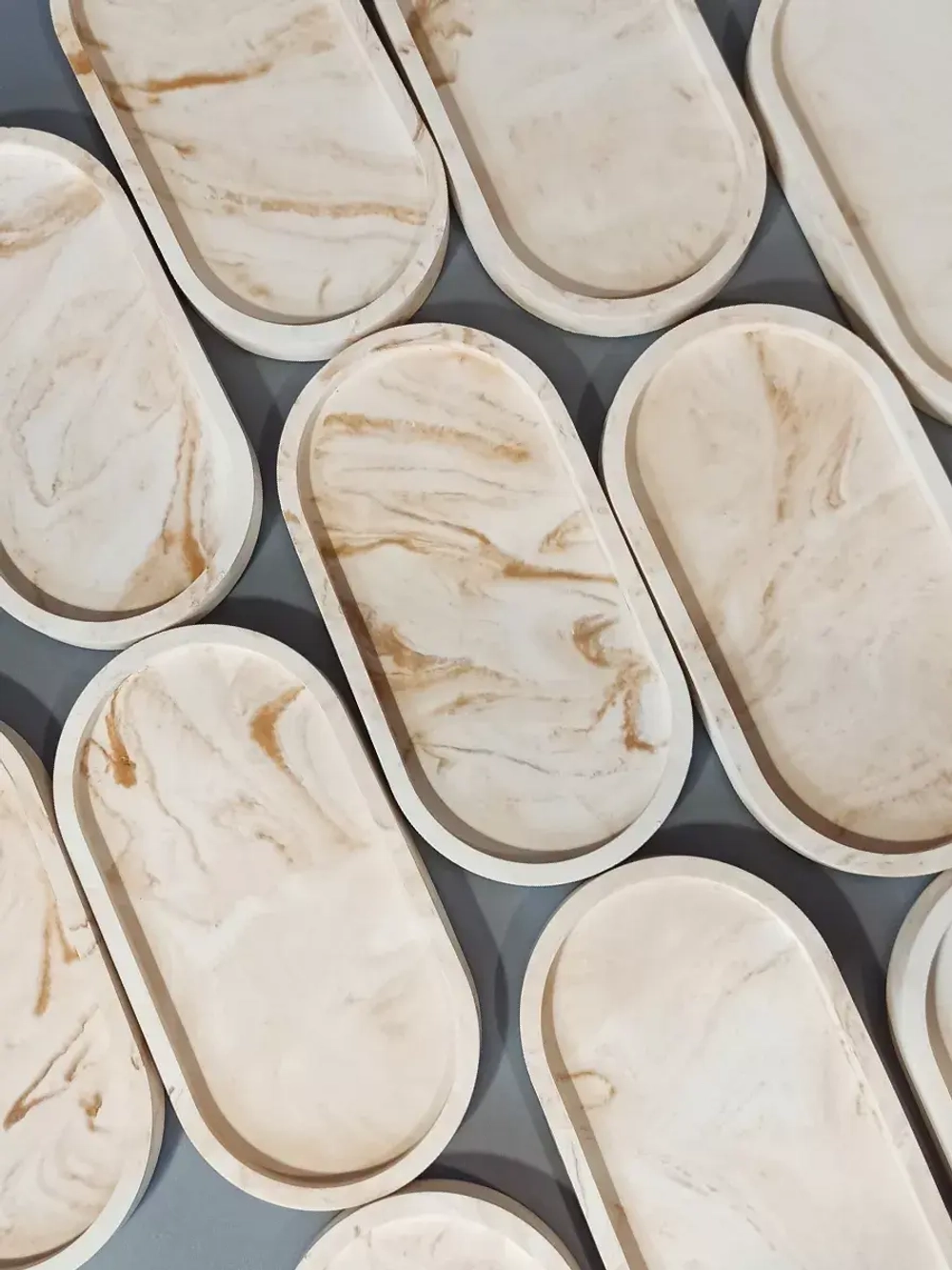 Подставка под диффузор бежевый мрамор