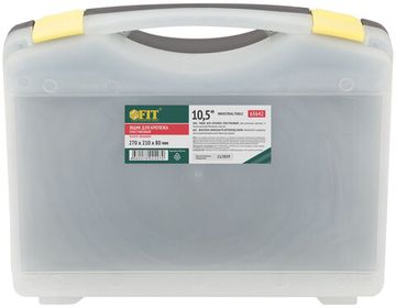 Ящик для крепежа (органайзер) прозрачный 10,5" ( 270х210х80 мм )