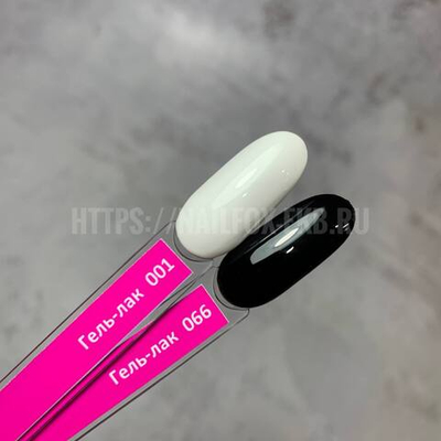 LOVELY Гель-лак  №001 (белый), 7 ml