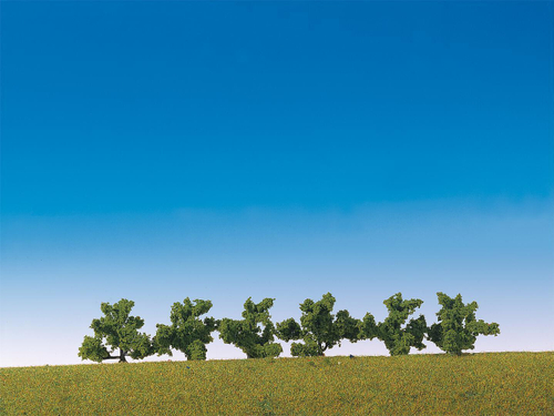 Кусты (40 мм), зеленые, 6 шт.