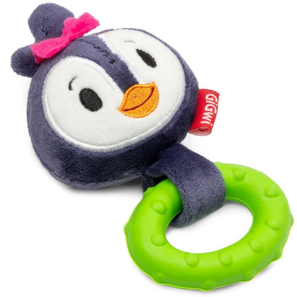 75517 Игрушка для маленьких собак Пингвин с пищалкой 15см, серия SUPPA PUPPA