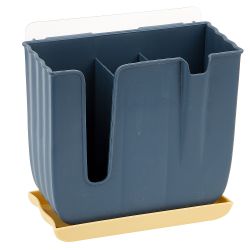 Подставка (сушилка) для столовых приборов и кухонных принадлежностей (с креплением)