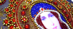 И-1 Набор для вышивания хрустальными камнями Богородица "Знамение"