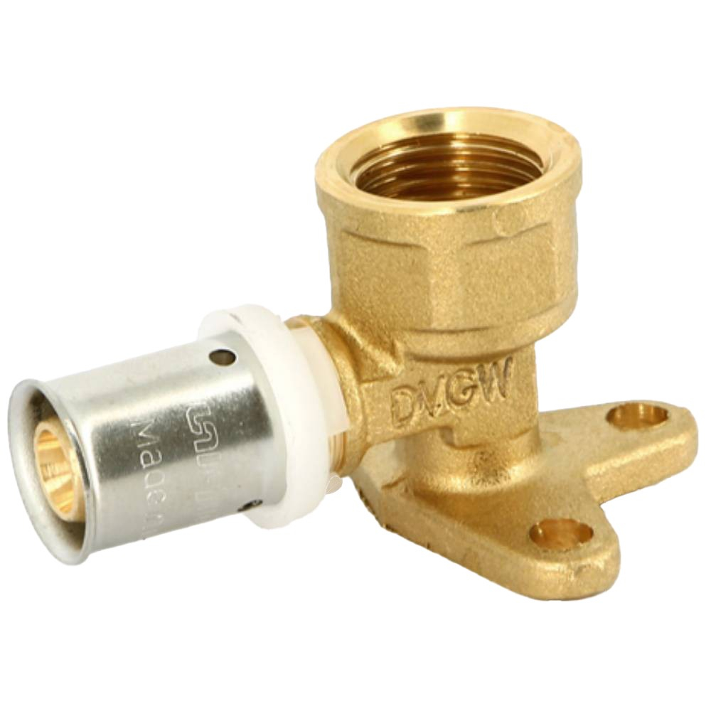 Водорозетка Uni-Fitt пресс-В 16х1/2" h 39 мм