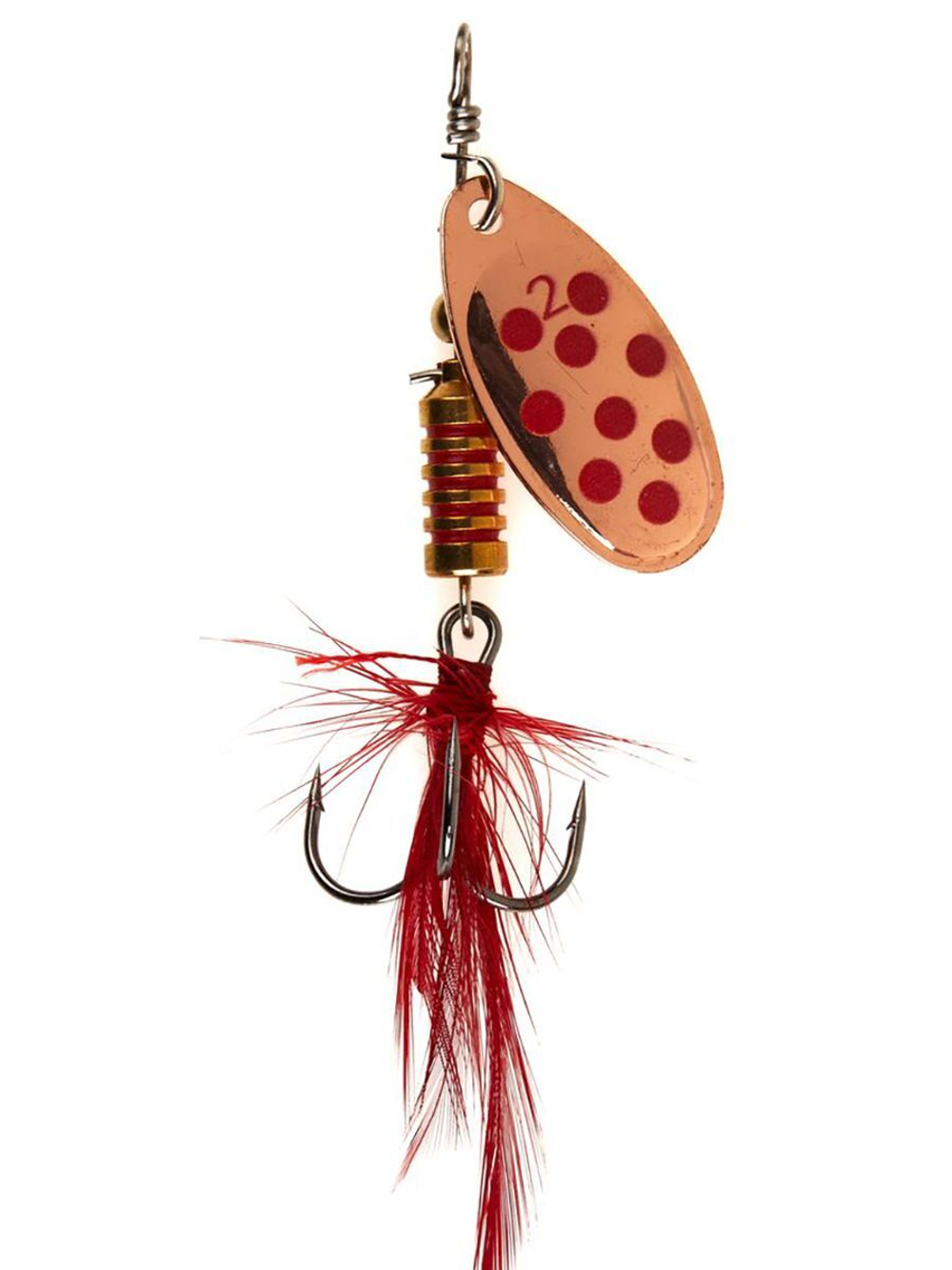 Блесна вращающаяся Lucky John SPIN X ROUND 01 3,5г FT (5шт. в упк.)