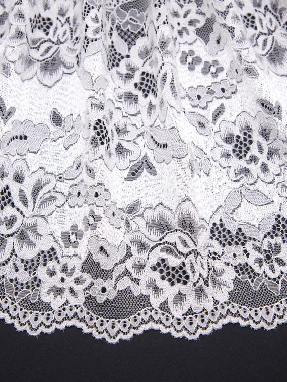 03-208 ОПТ Кружево эластичное 22 см, айвори