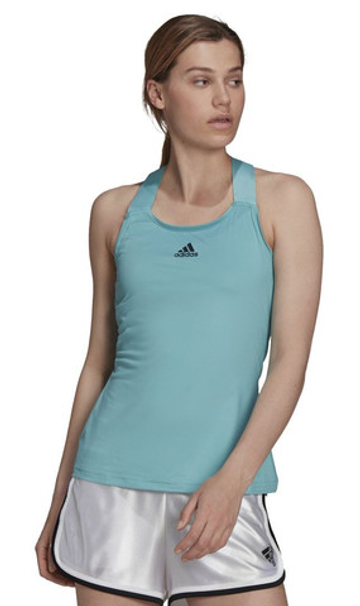 Женский топ теннисный Adidas Y-Tank W - Мятный