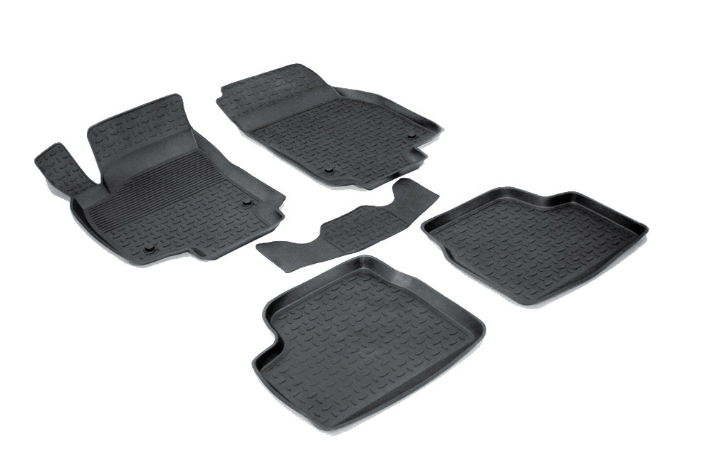 Резиновые коврики с высоким бортом для Opel Astra H 2004-2015, Seintex.01554