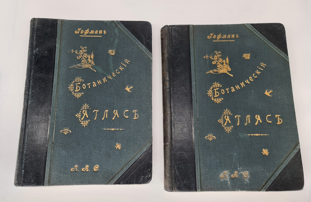 "Ботанический атлас по системе де-Кандоля". К.Гофман. 1899 г. - редкая книга