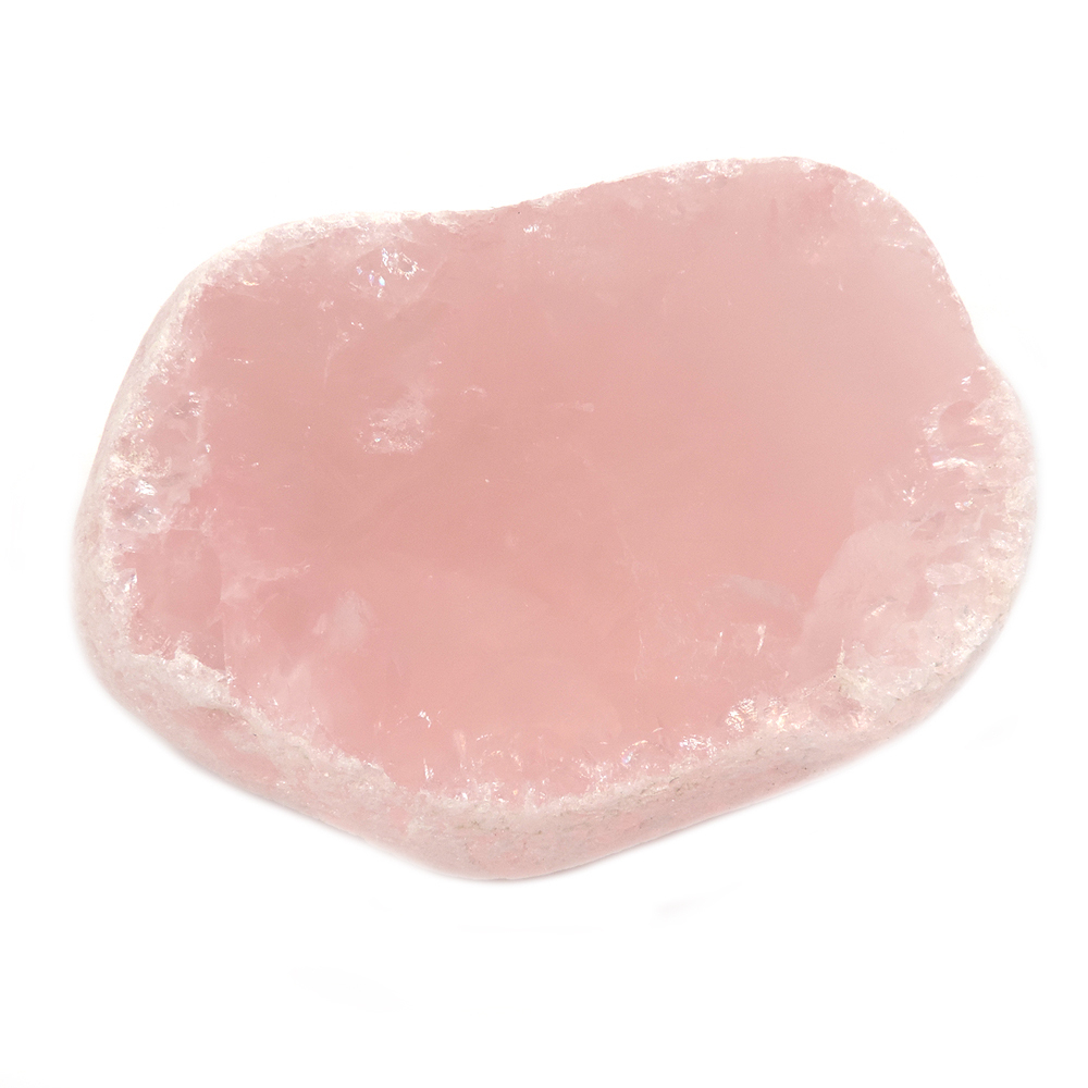 Розовый кварц с "окном" асс.