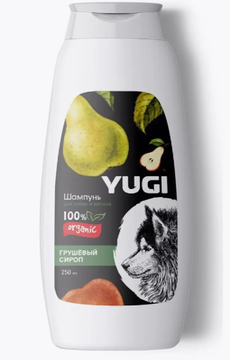 YUGI Шампунь для собак и щенков "Грушевый сироп", 250 мл