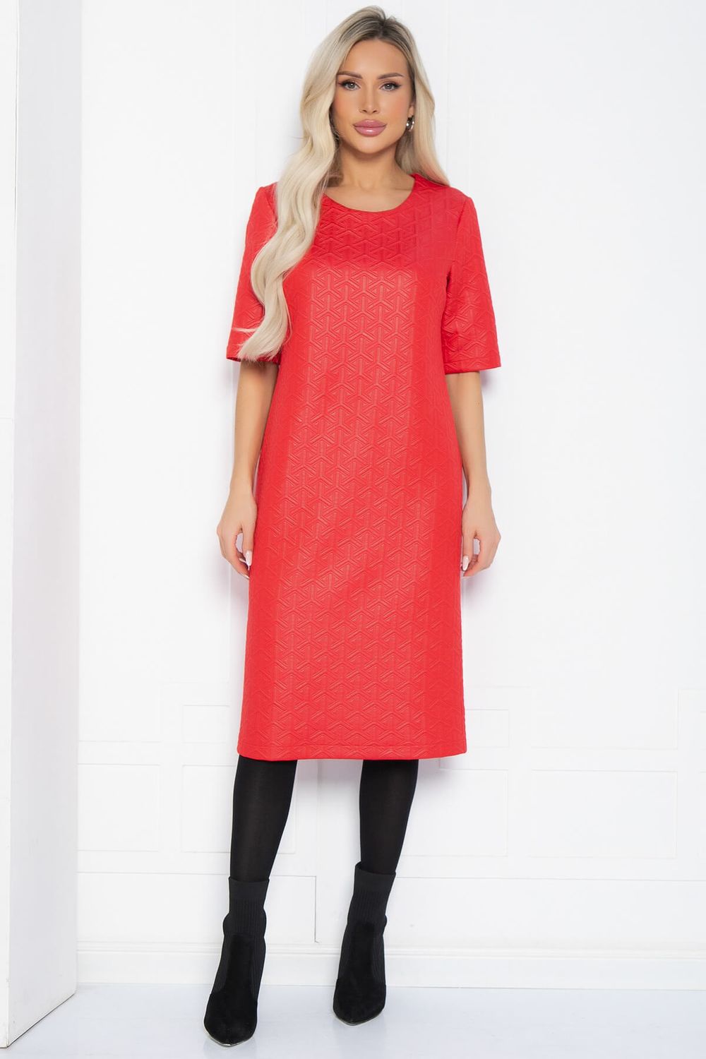 Платье Дина (красное) П12529-25 LT Collection