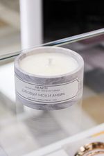 Свеча Дубовый мох и амбра, гипс, 80 / 200 мл.