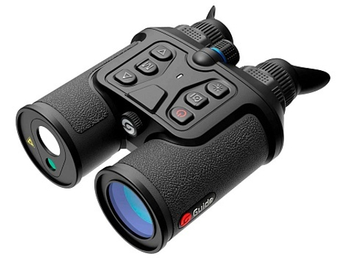 Бинокль Guide DN30 день/ночь, 3840x2160, D35мм, 1,96x-15,68x, лаз.дальномер