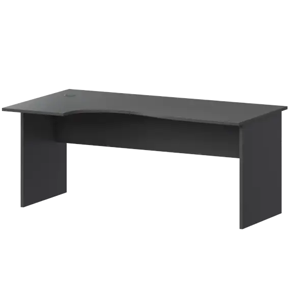 Стол эргономичный левый А-202.ЛВ Антрацит 1600x900x760 Арго