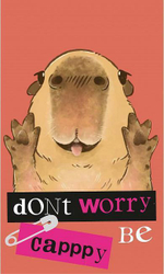 Блокнот А7 40л. клетка "Капибара" на скрепке, блок-офсет, целлюлозный картон 200 гр/м2е (Центрум)