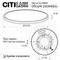 Потолочный светодиодный светильник Citilux Norma CL748501