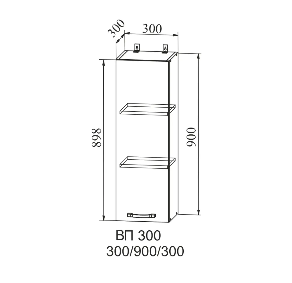 Лофт Дуб цикорий ВПС 300