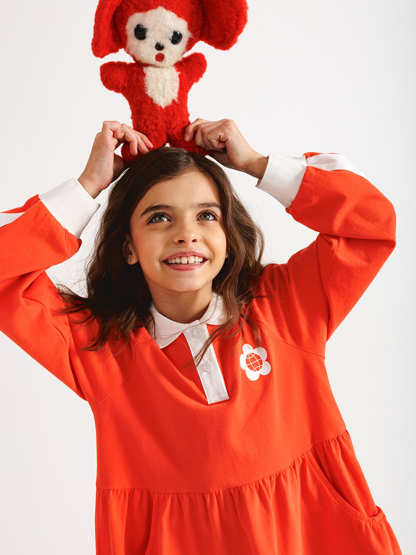 Платье коралловое "Спорт и мода"