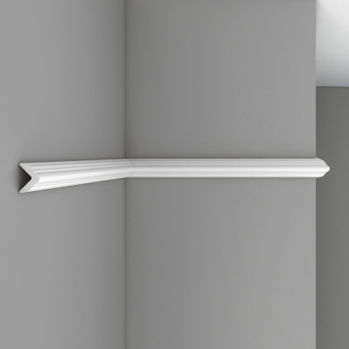 Молдинг гладкий Decomaster 96206F гибкий 44х44х2400мм