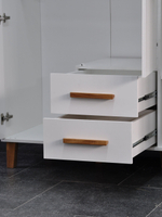 Шкаф детский для одежды Чек распашной белый, трехдверный