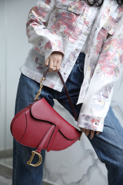 Christian Dior Saddle Bag 25 cm